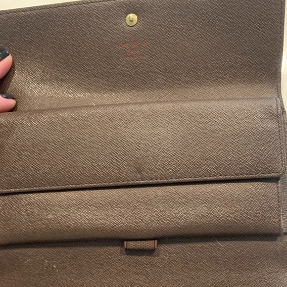 Louis Vuitton Brown Checkered Wallet - Picture 3 of 4